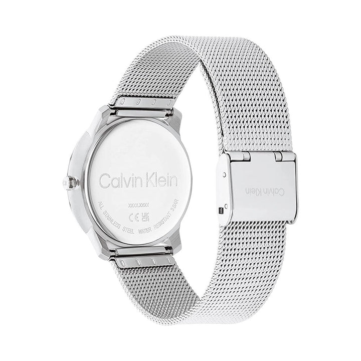 CALVIN KLEIN Iconic MESH Analog Silver Dial Unisex's Watch-25200033