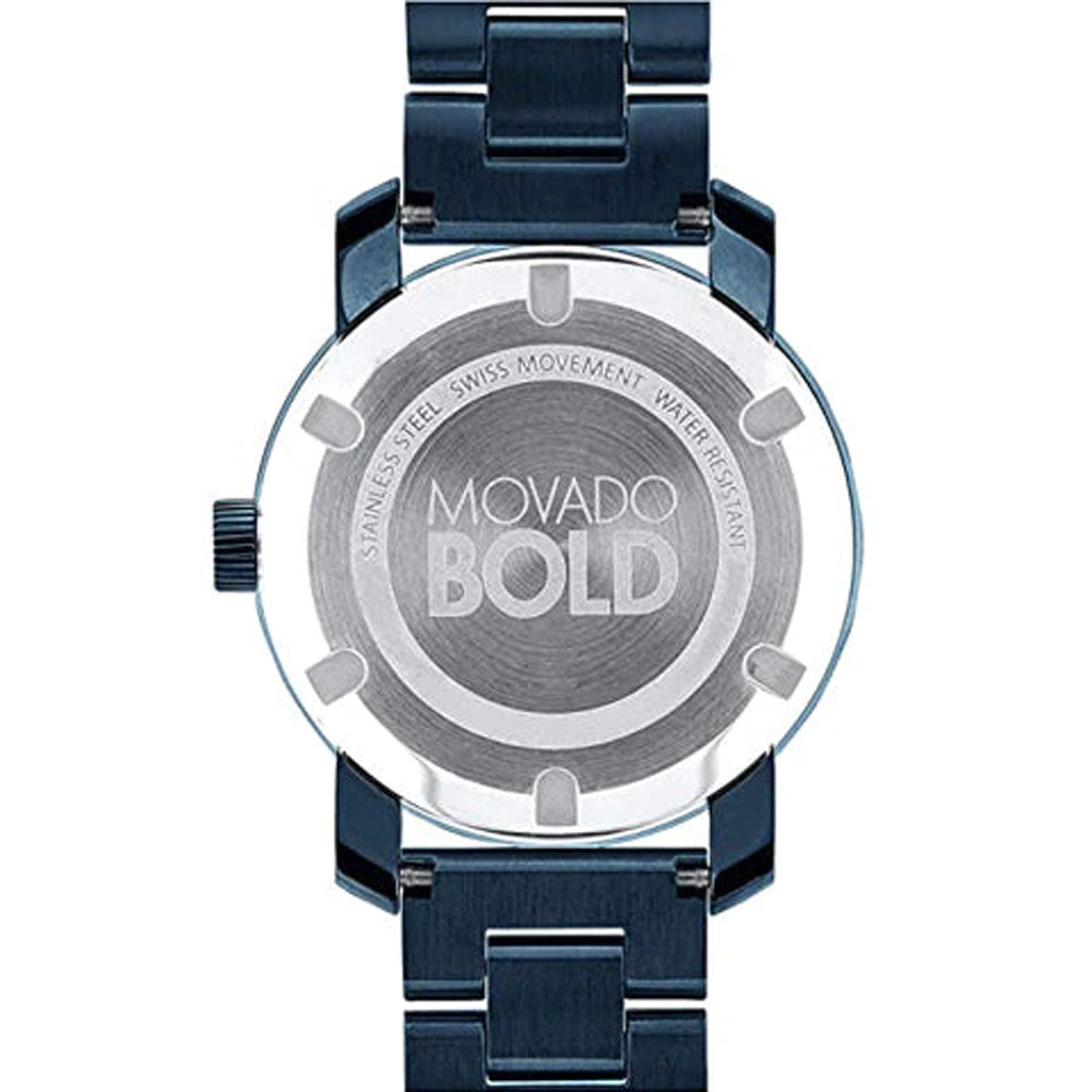 Bold Male Blue Analog Silicon Watch 3601140 – Just In Time