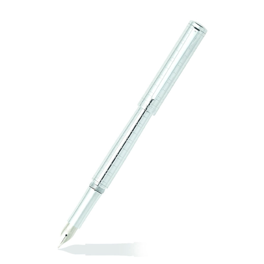 Sheaffer 9237 Intensity Fountain Pen (Medium) – Chrome With Chrome-Plated Trim