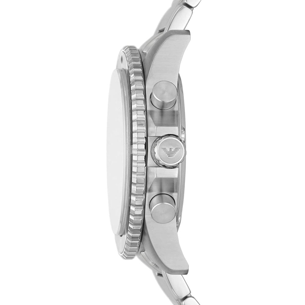 Emporio Armani Men's Gianni Chronograph Stainless Steel Bracelet Watch 43mm  AR1648 - Walmart.com