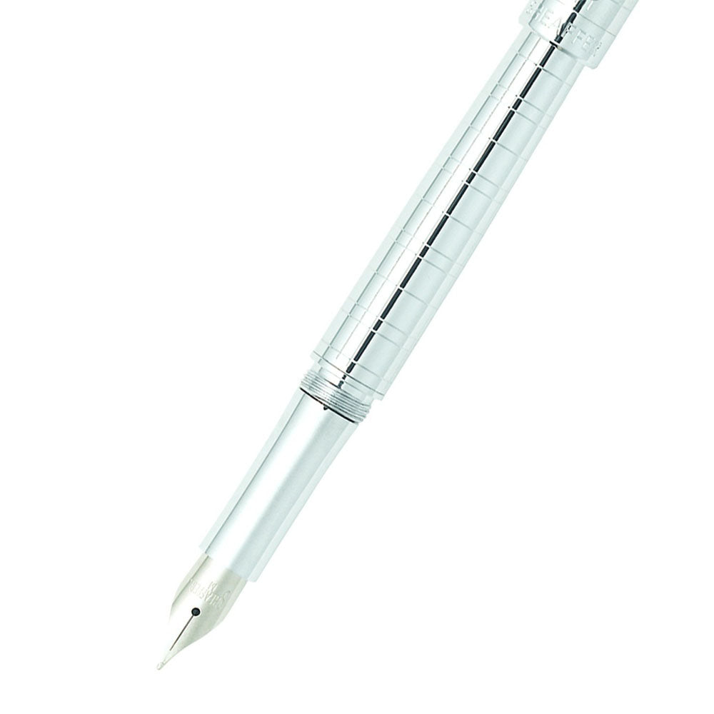 Sheaffer 9237 Intensity Fountain Pen (Medium) – Chrome With Chrome-Plated Trim