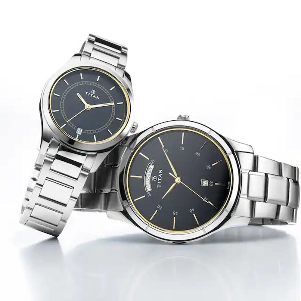 Titan NP17672596SM01 Bandhan Couples Analog Watch