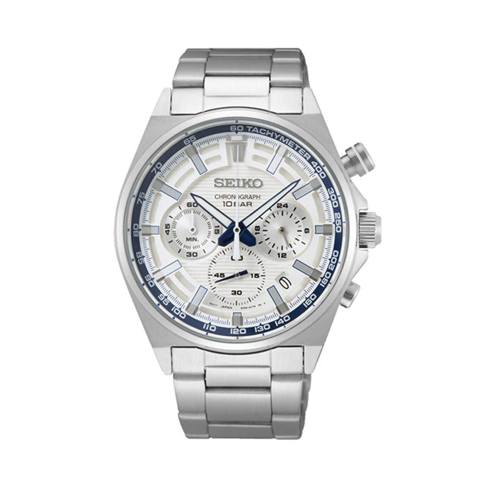 SEIKO SSB395P1 Dress Chronograph Watch For Men