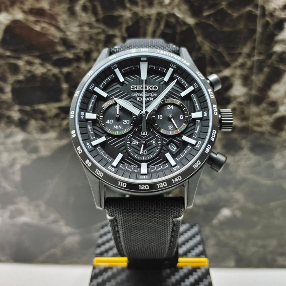 Seiko DRESS QUARTZ WATCH ® The CHRONOGRAPH Factory Watch – - SSB417P1