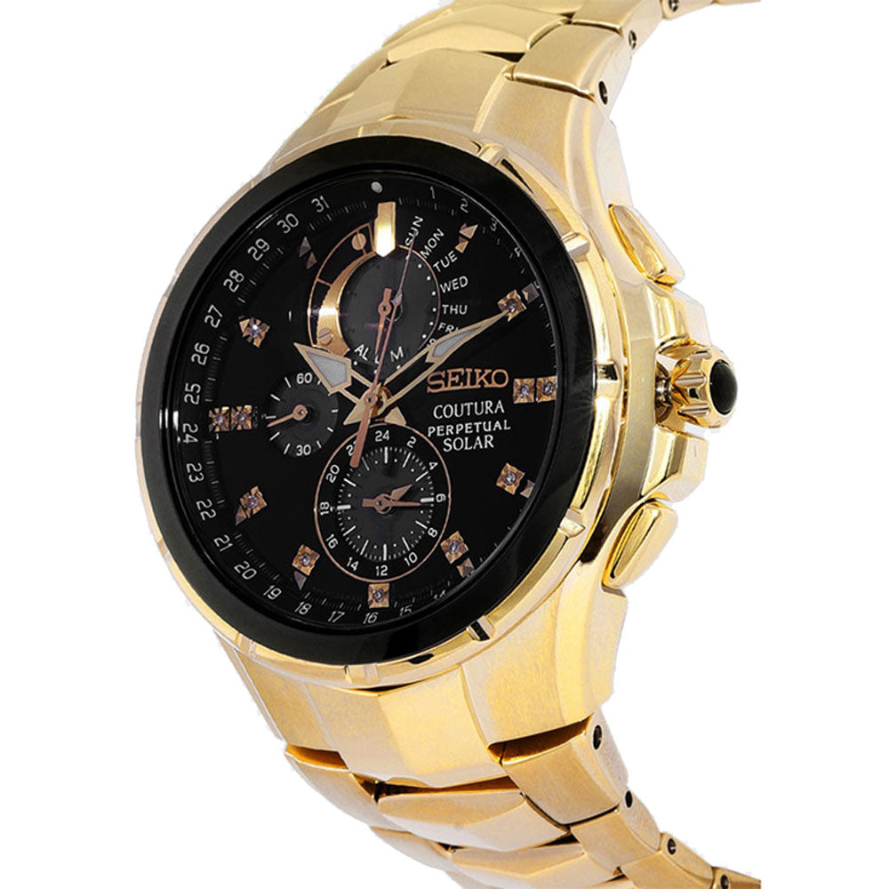 Seiko coutura best sale perpetual solar gold