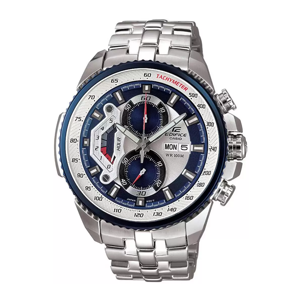 Casio Edifice Chronograph Blue Dial Men s Watch ED437 The Watch