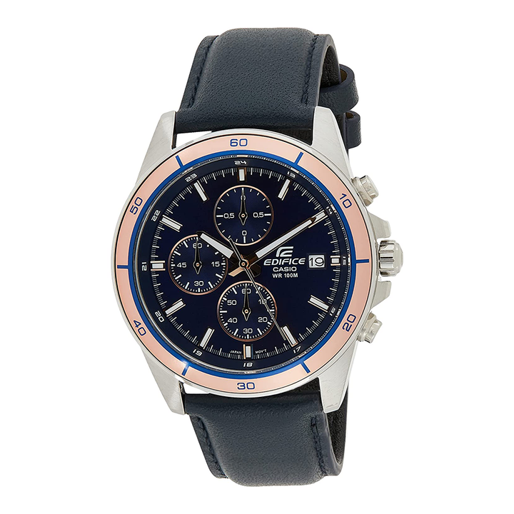 Casio Analog Blue Dial Men's Watch-EFR-526L-2AVUDF (EX302)