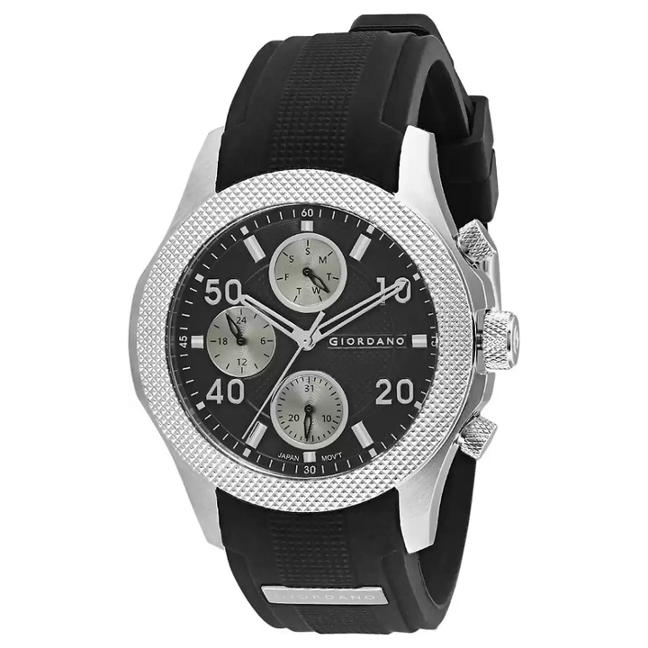 Giordano Black Dial Chronograph Men's Watch  1941-01