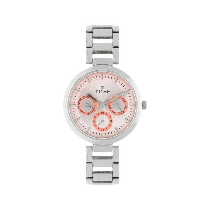 Titan NL2480SM05 Purple Analog Watch For Women