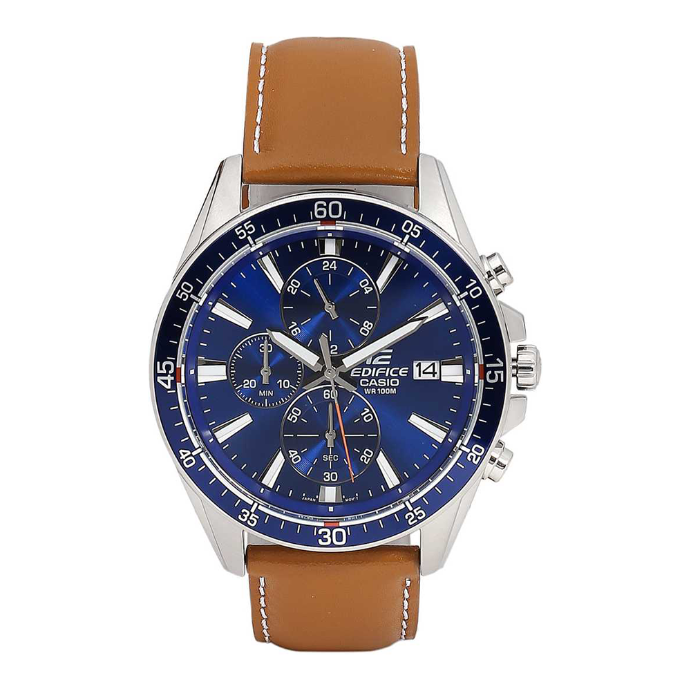 Casio Edifice Analog Blue Dial Men's Watch-EFR-546L-2AVUDF (EX250)
