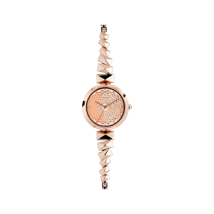 Titan NN95121WM01 Raga Facets Analog Watch For Women