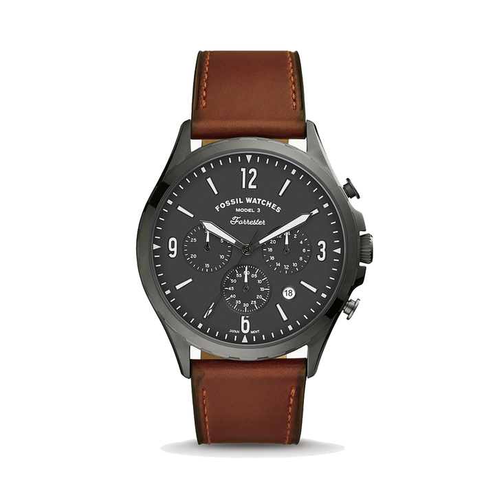 Fossil FS5815 Forrester Analog Grey Dial Men's Watch