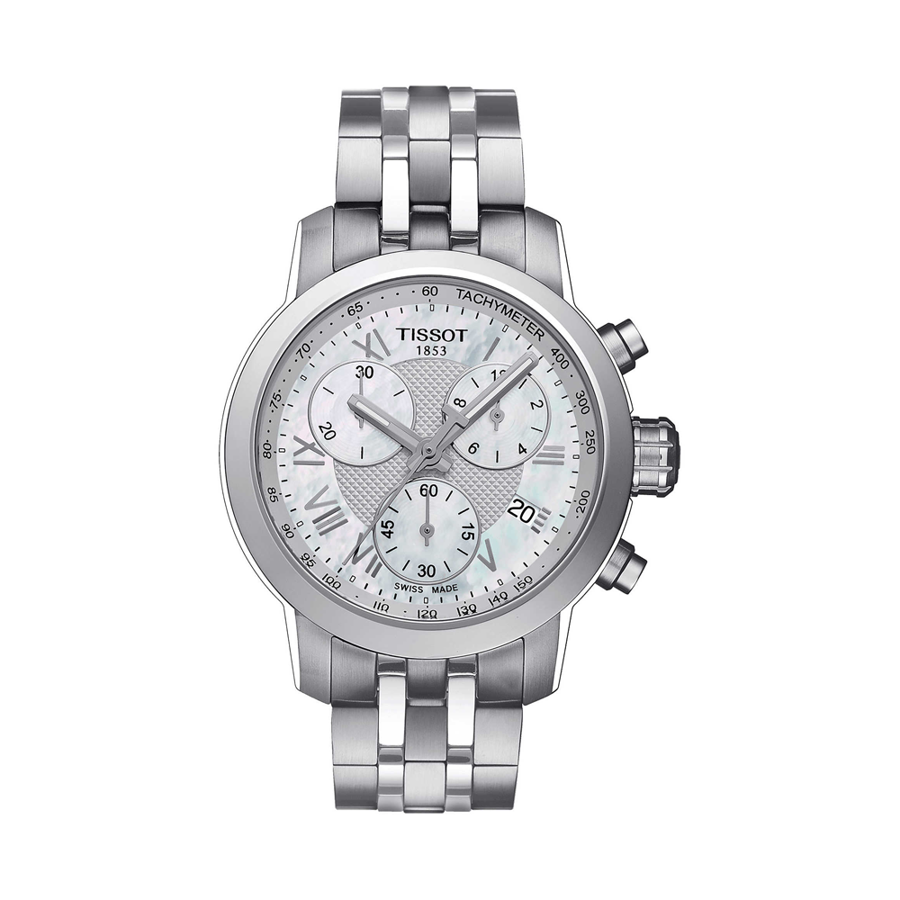 Tissot T0552171111300 PRC 200 Chronograph Mother of Pearl Dial Ladies Watch