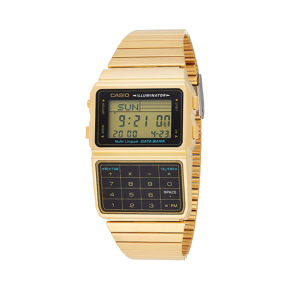 Casio VINTAGE COLLECTION D211 Gold Digital - Unisex Watch