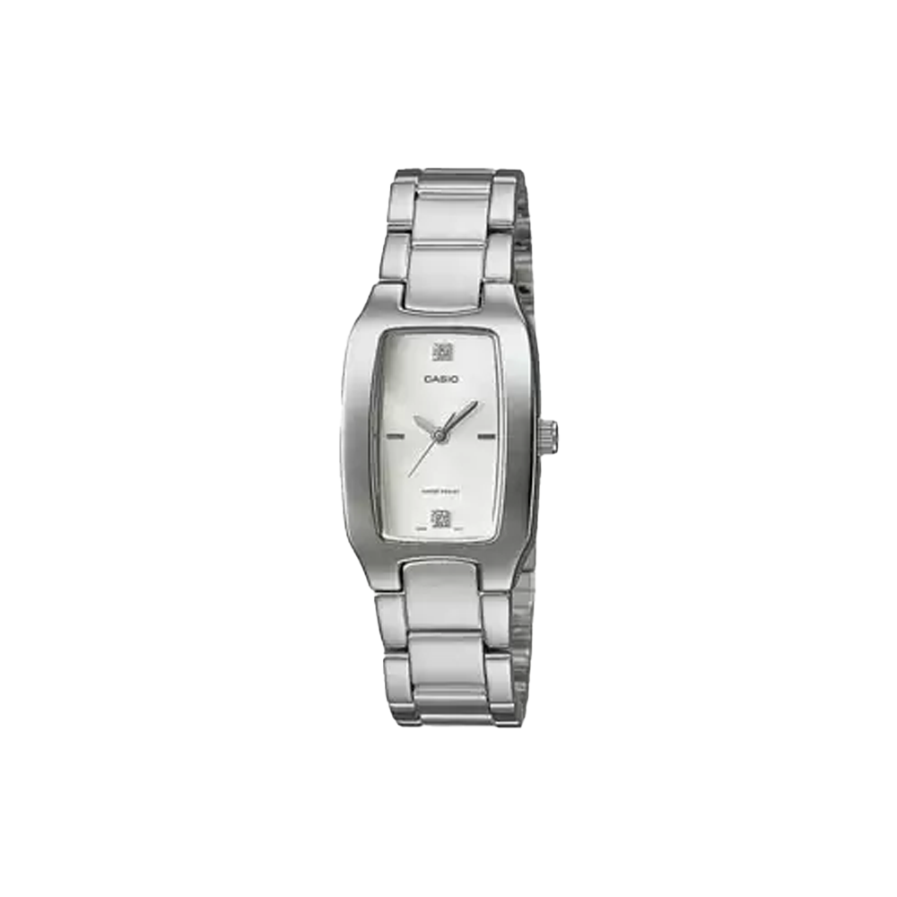 Casio ENTICER A265 Silver Analog Women's Watch