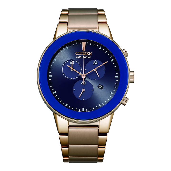 CITIZEN Analog Blue Dial Men's Watch-AT2243-87L