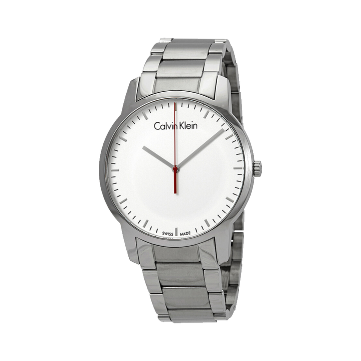 Calvin Klein City Silver Dial Men's Watch K2G2G1Z6