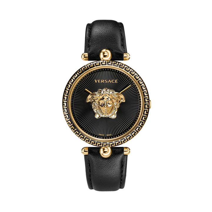 Versace VCO020017 Palazzo Empire - 39mm Analog Black Dial Ladies Watch
