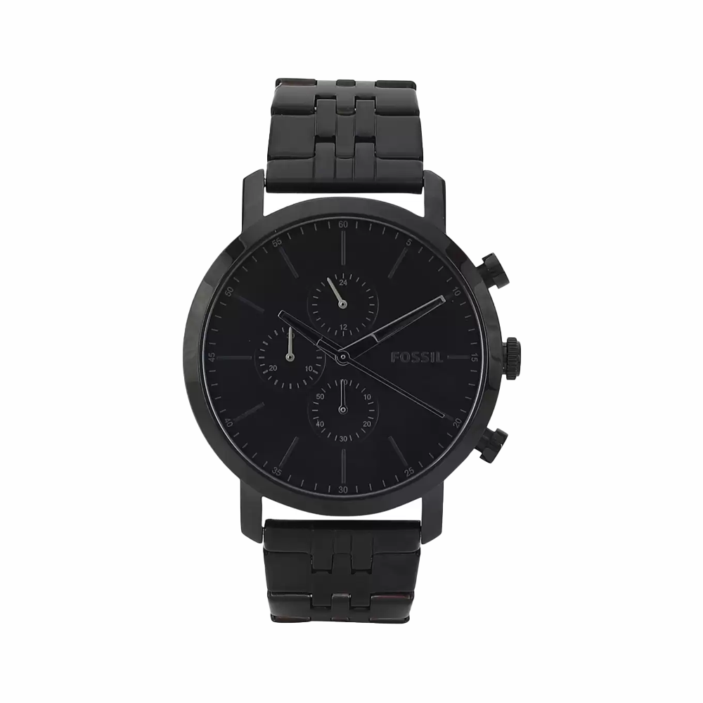 Fossil Luther Analog Black Dial Men's Watch-BQ2330