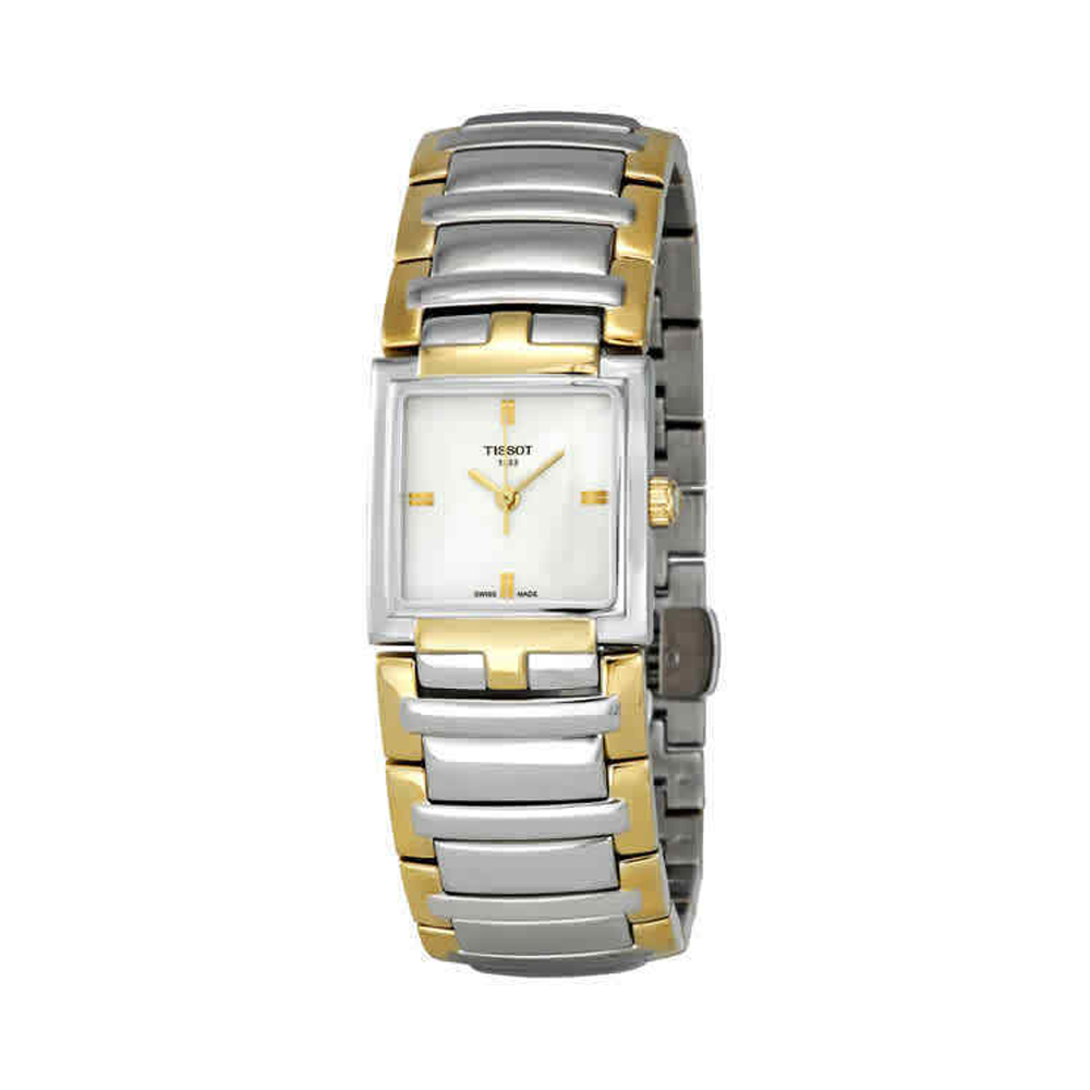 Tissot T0513102203100 T-Evocation White Dial Ladies Watch .