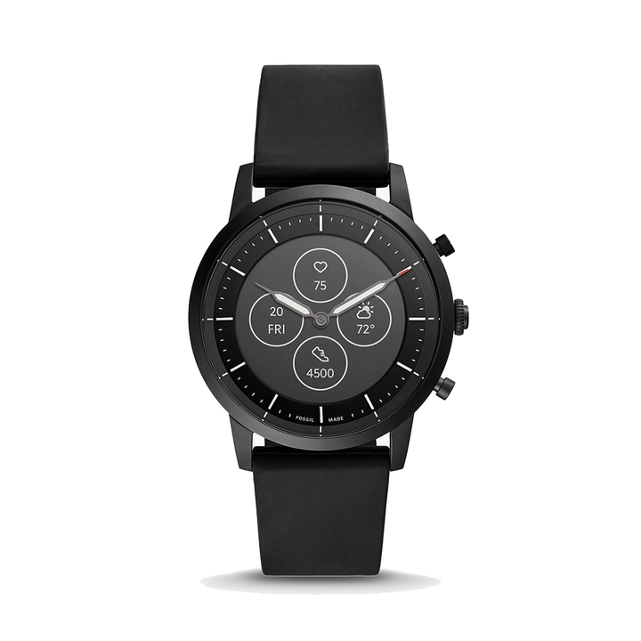 Fossil FTW7010 Collider Hybrid Hr Smartwatch Black Dial Men's Watch