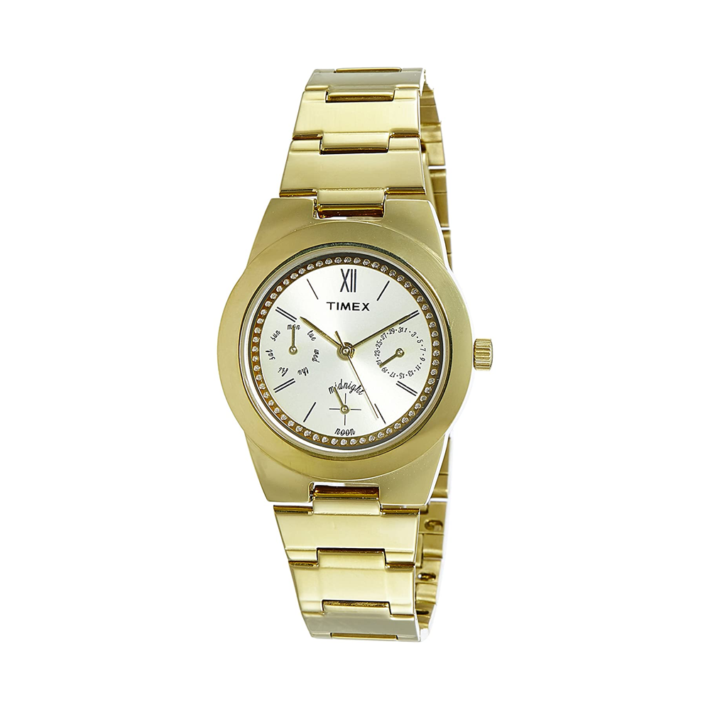Timex Analog White Dial Women's Watch TW000J105