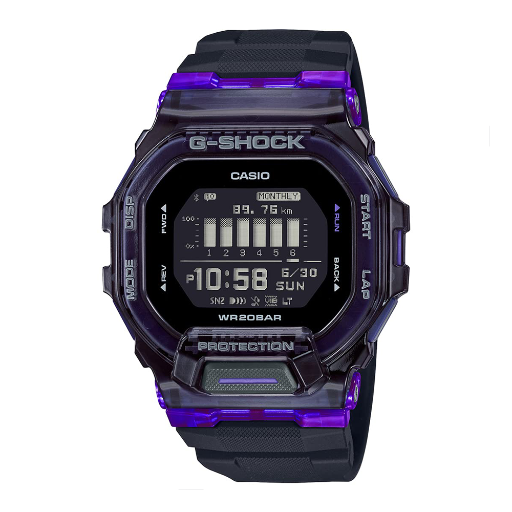 Casio Mens 45-55 mm Black Dial Resin Digital Watch - G1196