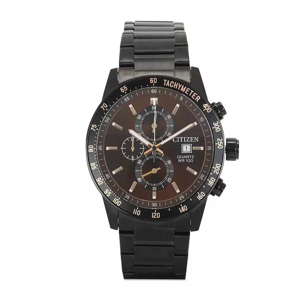 Citizen Analog Black Dial Men's Watch - AN8052-55E – The Watch Factory Citizen Analog Black Dial Men's Watch - AN8052-55E – The Watch Factory
