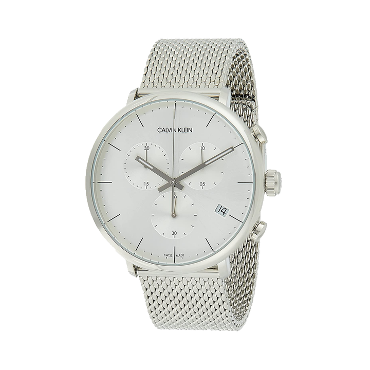 Calvin Klein High Noon Chronograph Quartz Silver Dial Men's Watch K8M27126