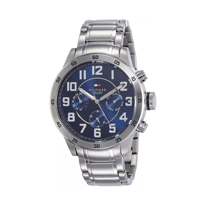 TOMMY HILFIGER TH ESSENTIALS MEN's BLUE DIAL WATCH - NCTH1791753