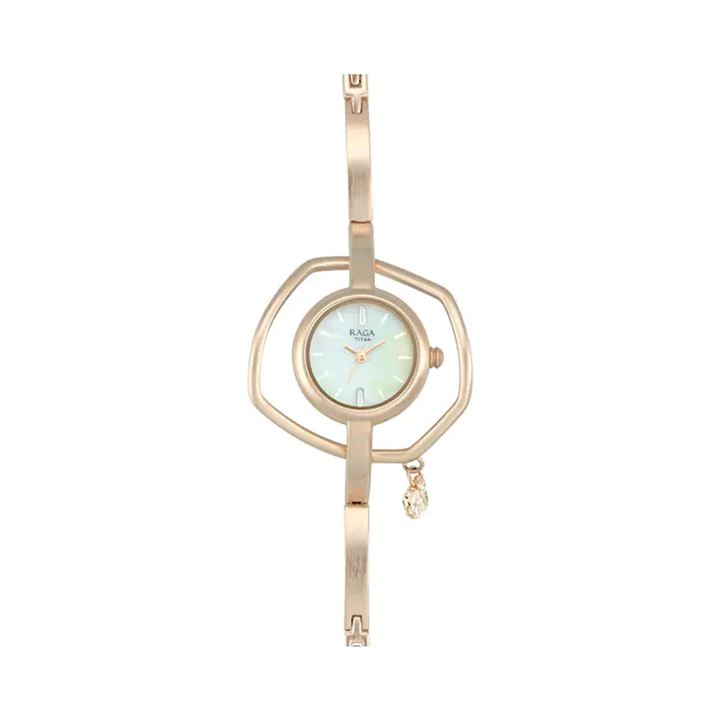 Titan Raga Analog Mother Of Pearl Dial Women's Watch 95101WM01