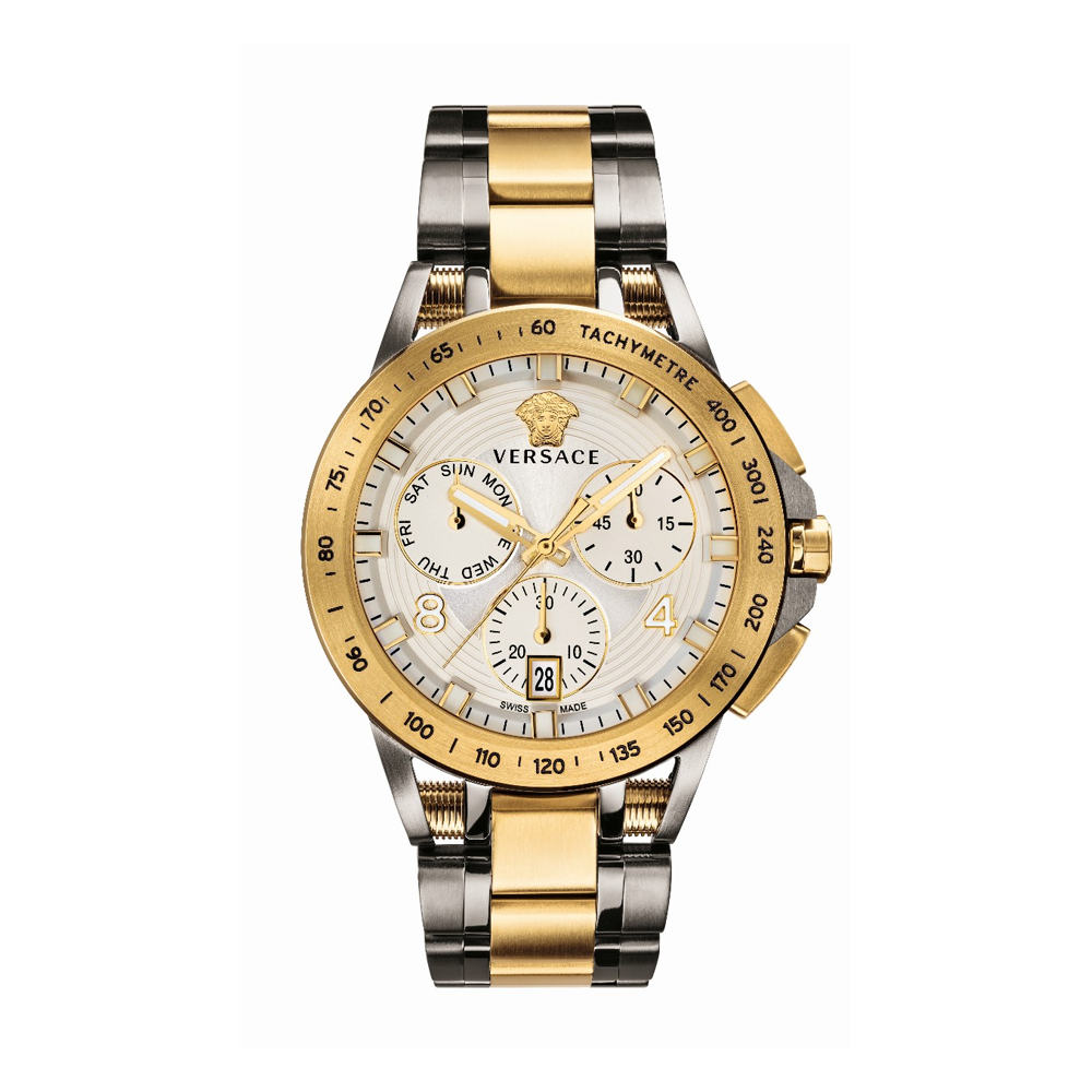 Versace VERB00718 Sport Tech Chronograph White Dial Men's Watch