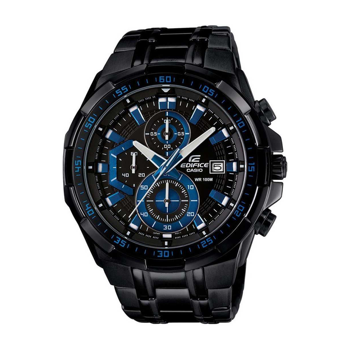 Casio Edifice Men Black Analogue Watch EX204 EFR-539BK-1A2VUDF