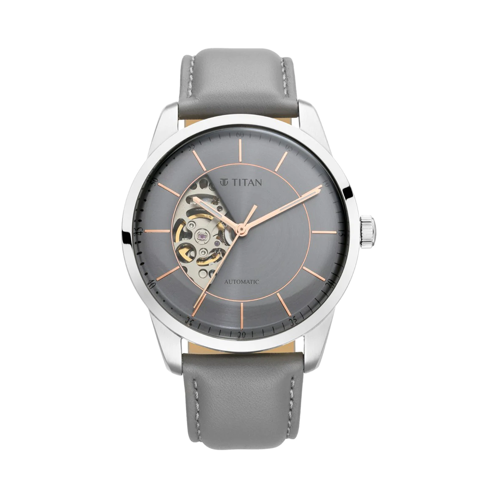 Titan NN90126SL01 Grey Dial Analog Watch For Men