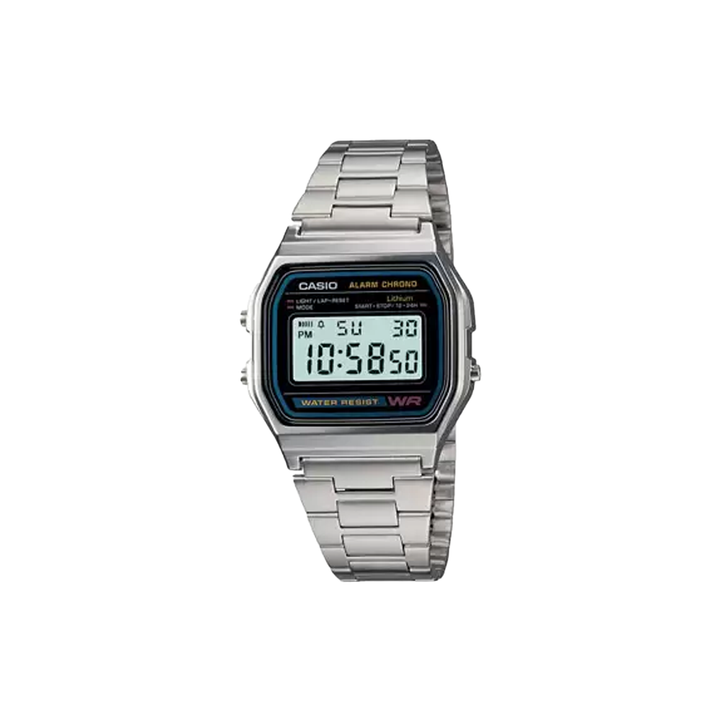 Casio Vintage Men's Digital Watch with Grey Dial - F-A158WA-1DF (D011)