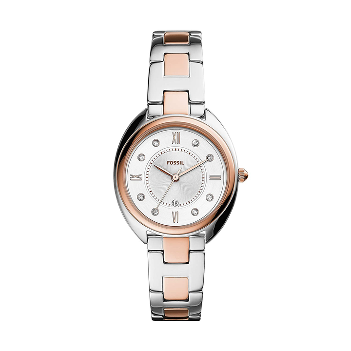 Fossil ES5072 Gabby Analog White Dial Women's Watch