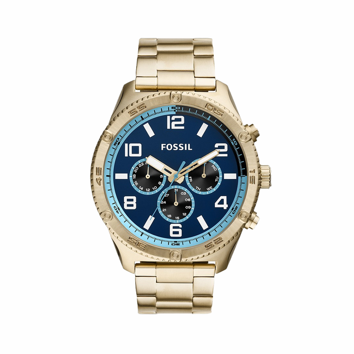 Fossil BQ2531 Gold Stainless Steel Multifunction Men's Watch