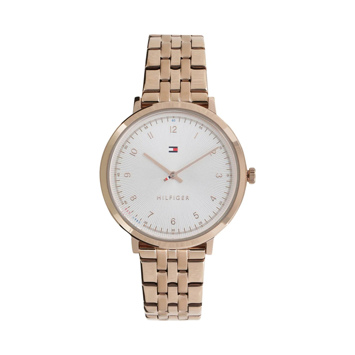 Tommy Hilfiger Quartz Analog Silver Dial Stainless Steel Strap Watch for Women