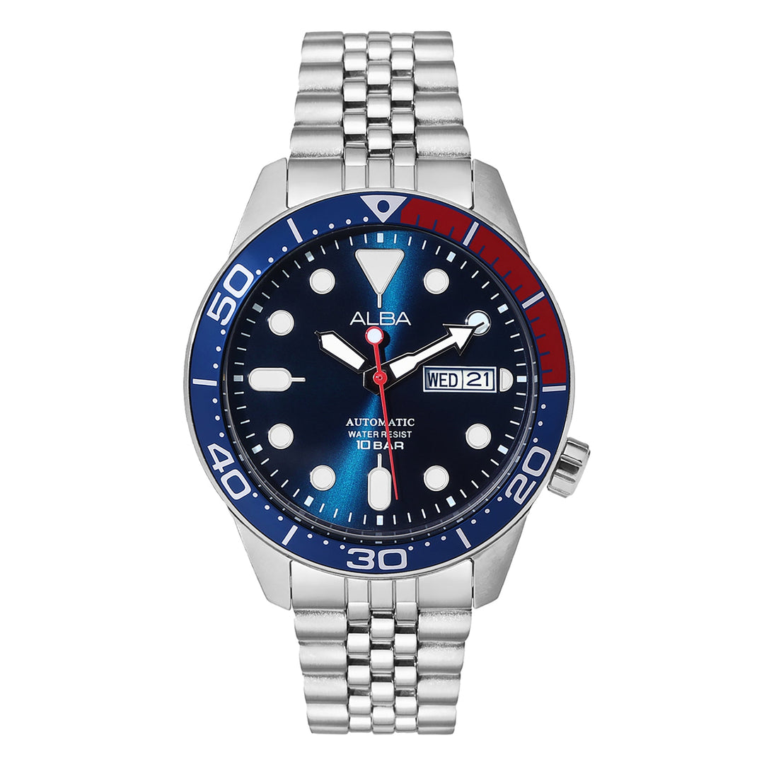 Wrist Watch Stainless Steel Alba Swatch AL4245X1 Dual Tone Dial