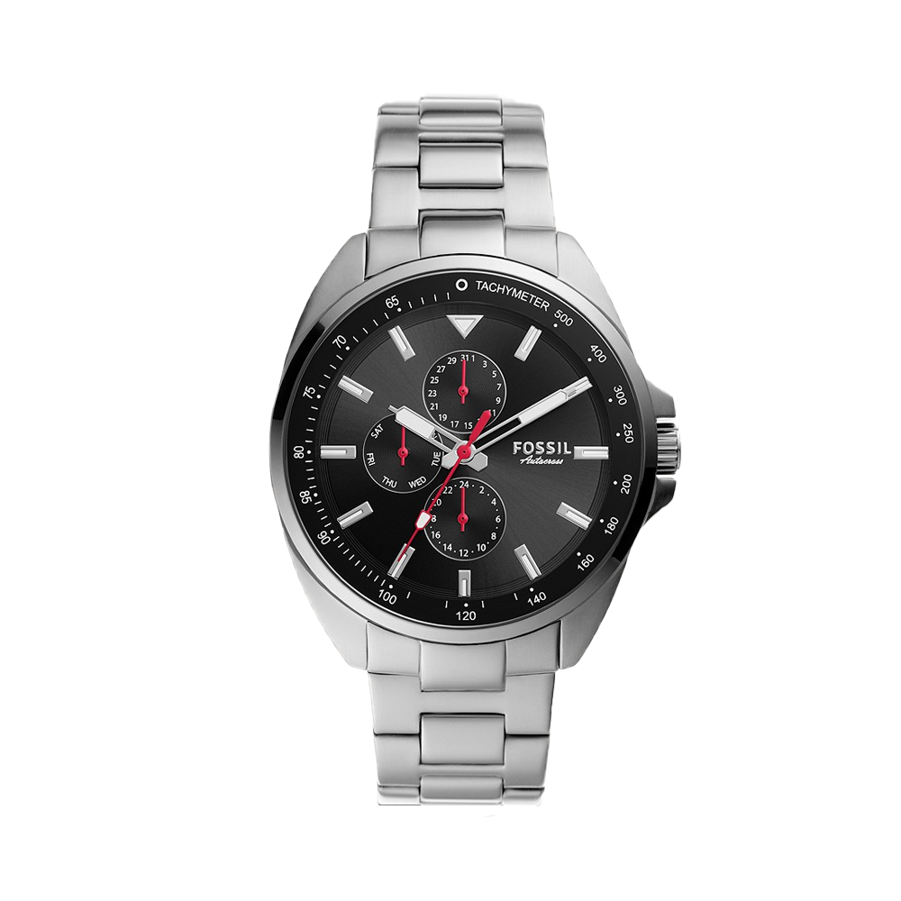 Fossil BQ2550 Autocross Multifunction Stainless Steel Watch