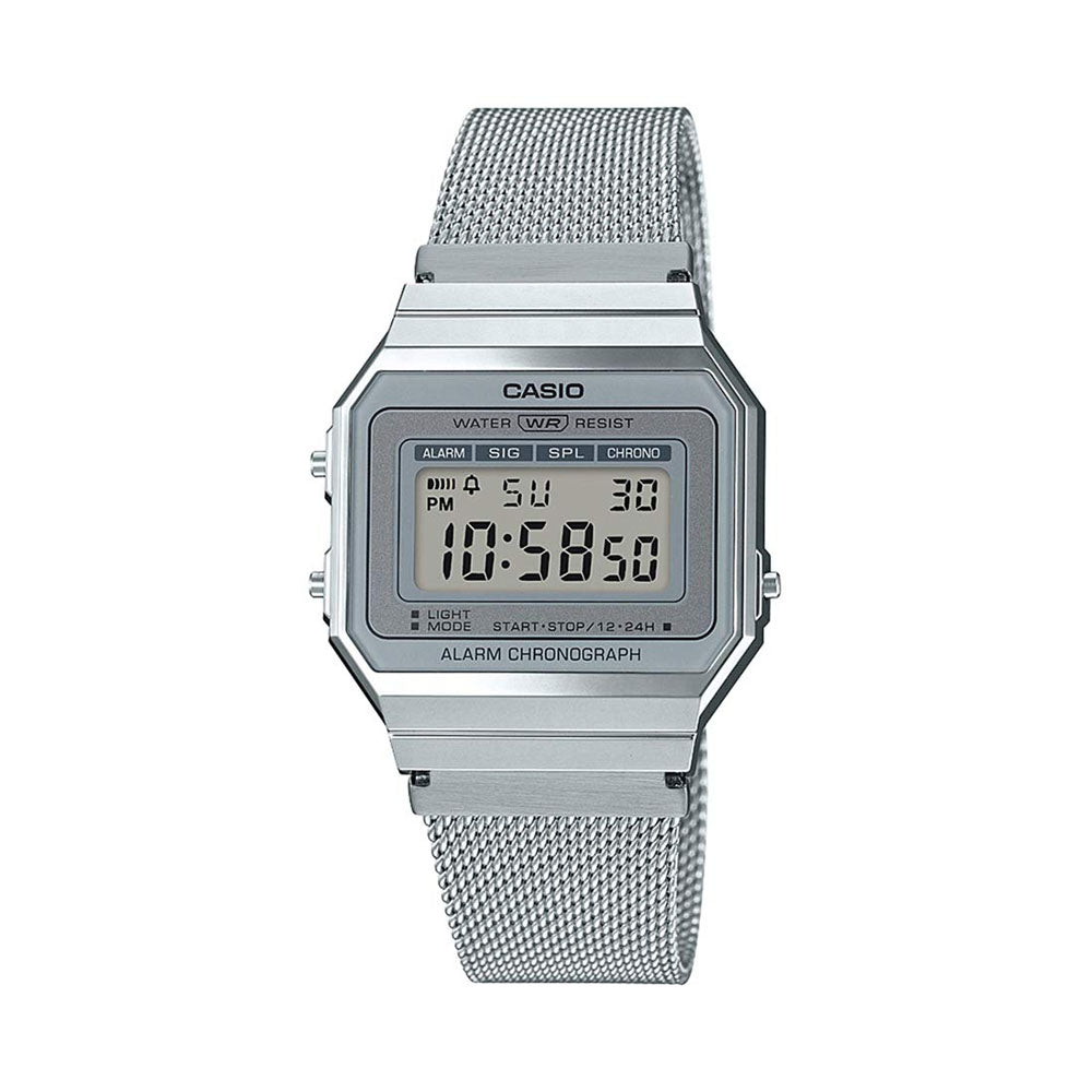 Unboxing Casio Vintage Digital Mesh Watch A1000MA-7VT - YouTube