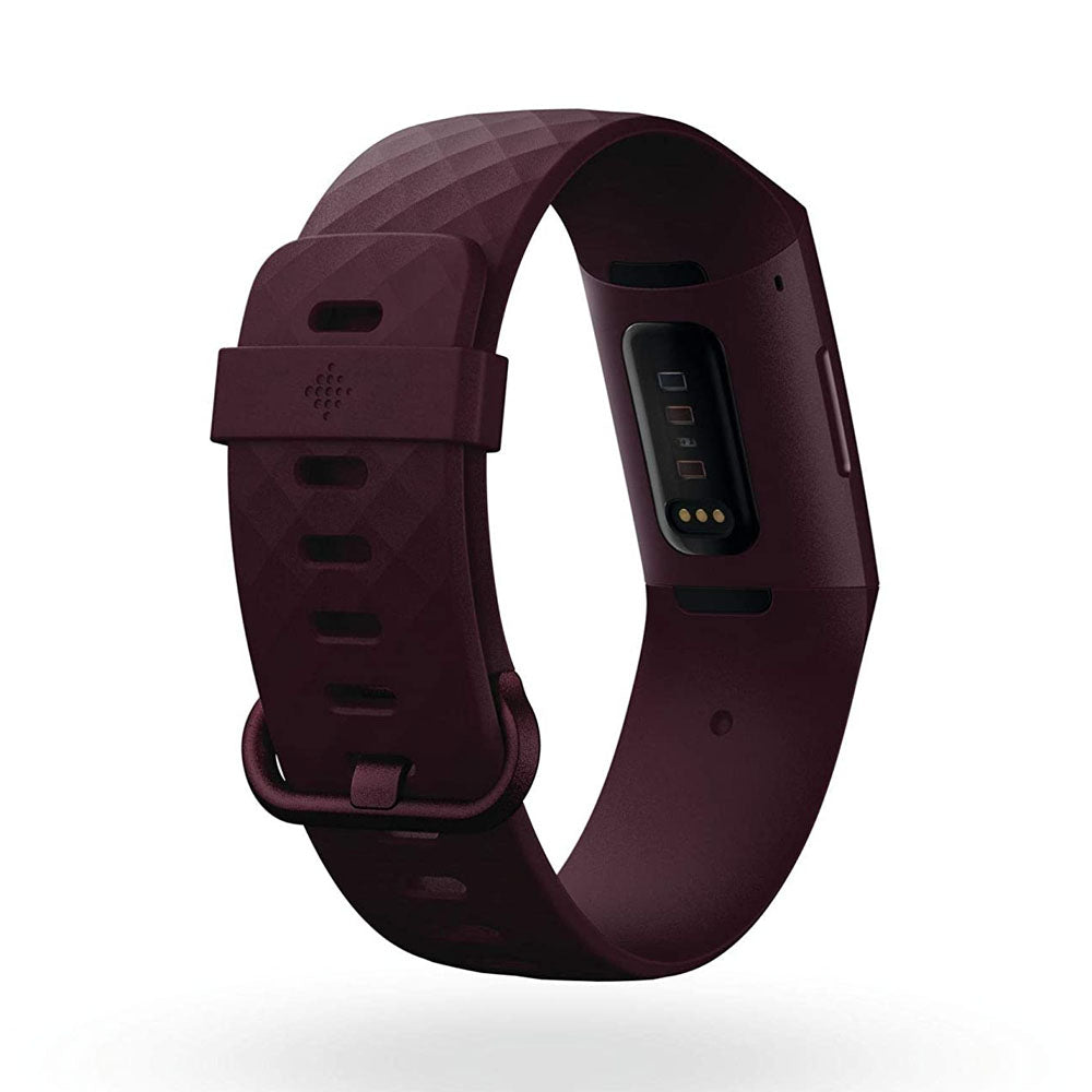 Fitbit Charge 4 Fitness and Activity Tracker with Built-in GPS, Heart Rate, Sleep & Swim Tracking, One Size (S & L Bands Included) (Brown)