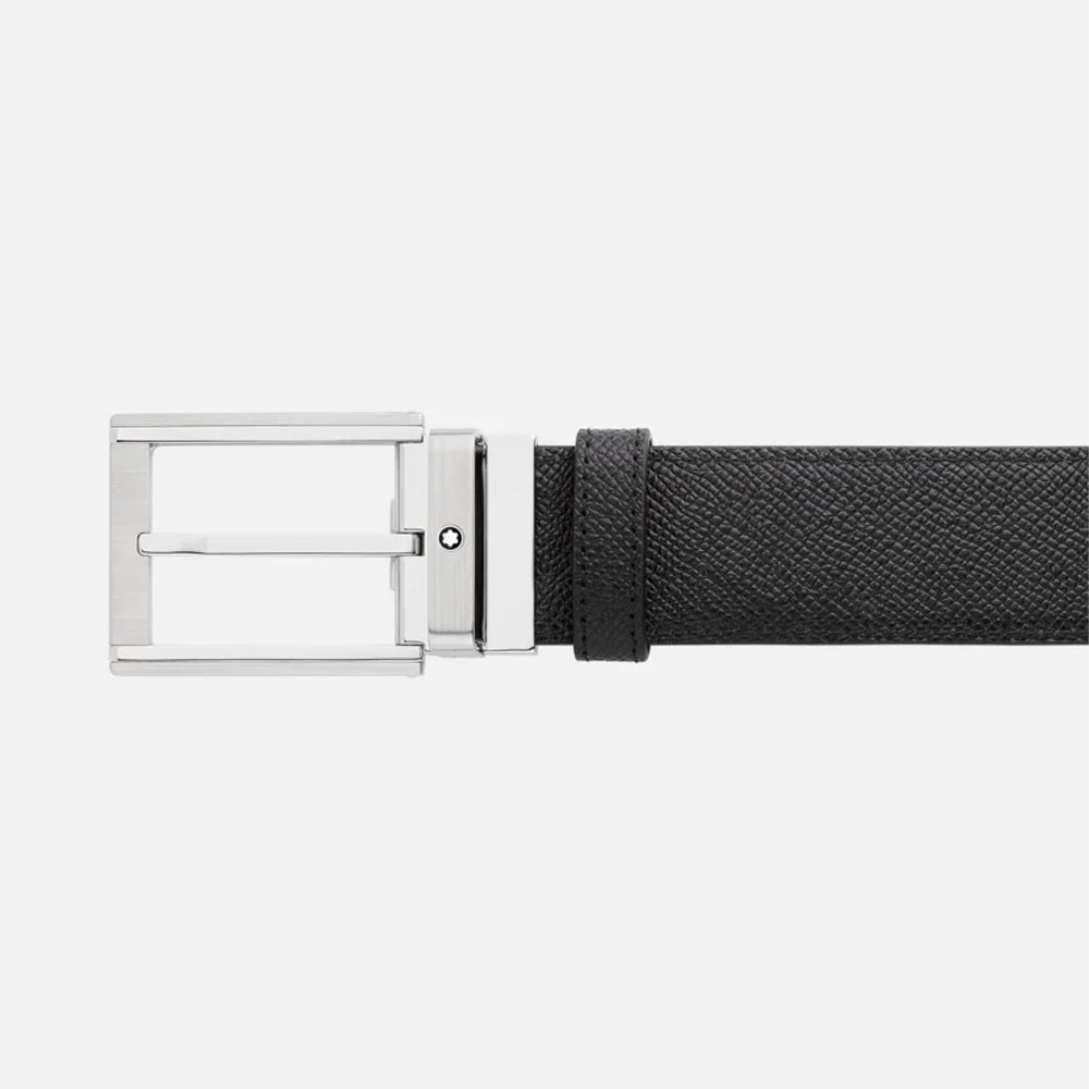 Mont Blanc 126041 Black/brown 35 mm reversible leather belt