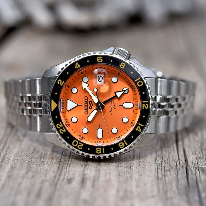 Seiko SEIKO 5 SPORTS MIKAN ORANGE’ GMT SKX RE-INTERPRETATION - SSK005K1