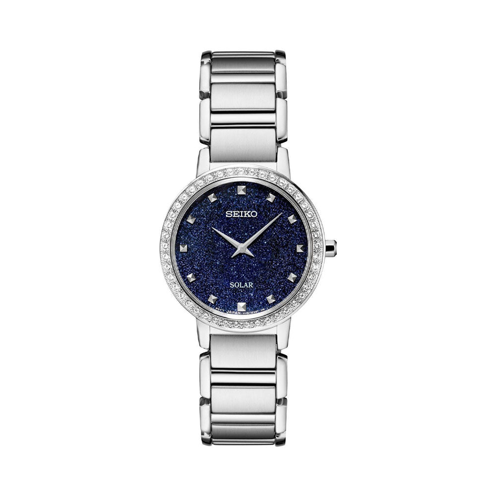 Seiko Analog Blue Dial Women's Watch-SUP433P1