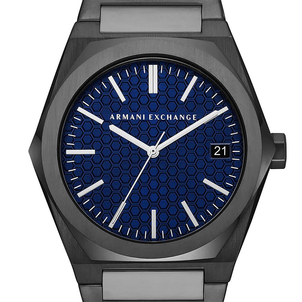 Armani Exchange Geraldo Analog Blue Dial Men's Watch-AX2811