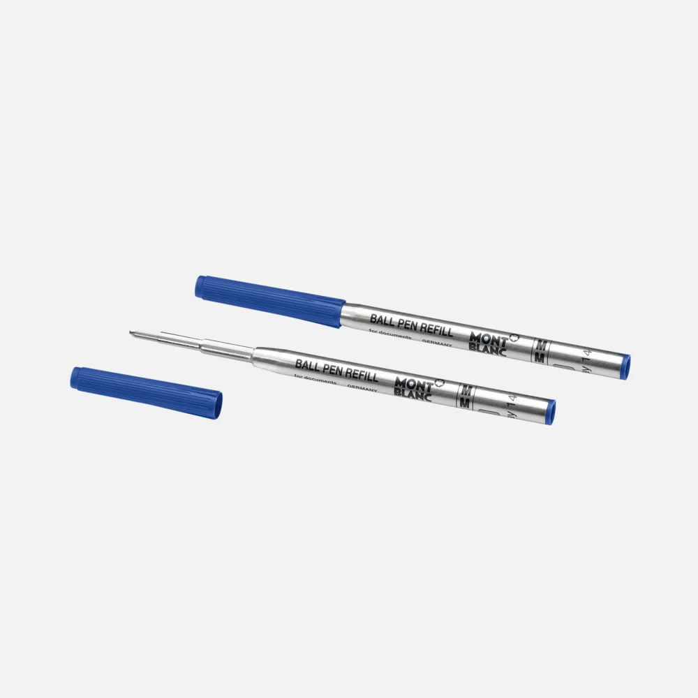 MONT BLANC 2 BALLPOINT PEN REFILLS (M) – ROYAL BLUE