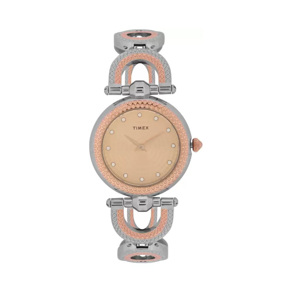 Timex Giorgio Galli Special Edition Analog Rose Gold Dial Women's Watch-TWEL14105