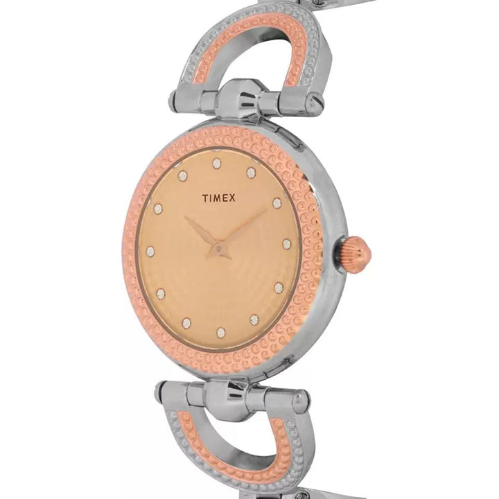 Timex Giorgio Galli Special Edition Analog Rose Gold Dial Women's Watch-TWEL14105