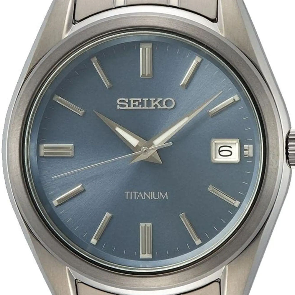 Seiko light blue clearance dial